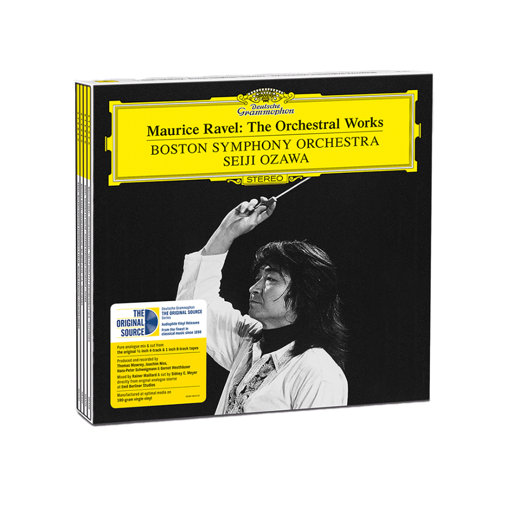 Maurice Ravel: The Orchestral Works (4LP) Set Cover