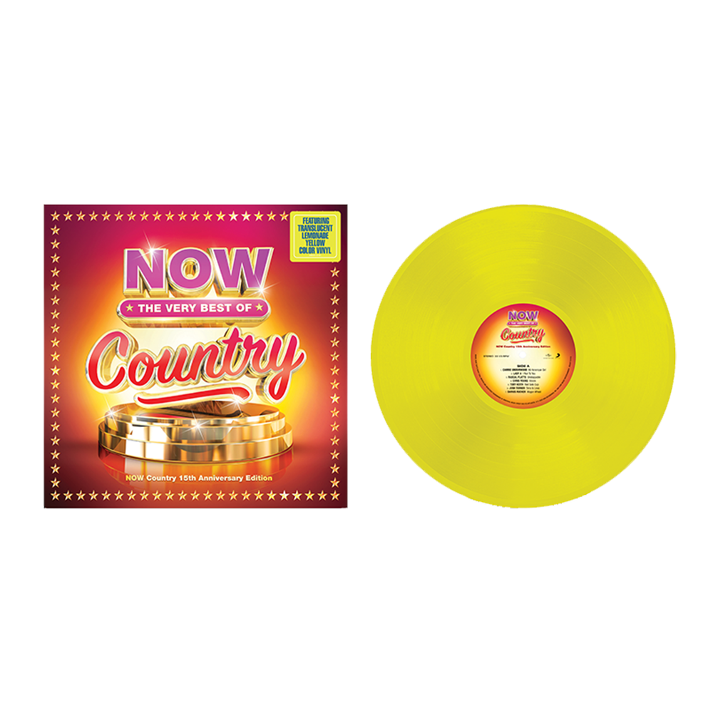 NOW Country - The Very Best Of (15th Anniversary Edition) (Yellow Limited Edition)