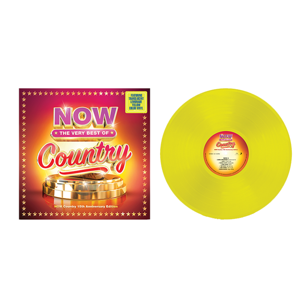 godkende tand jorden Buy Various Artists NOW Country - The Very Best Of (15th Anniversary  Edition) (Yellow Limited Edition) Vinyl Records for Sale -The Sound of Vinyl