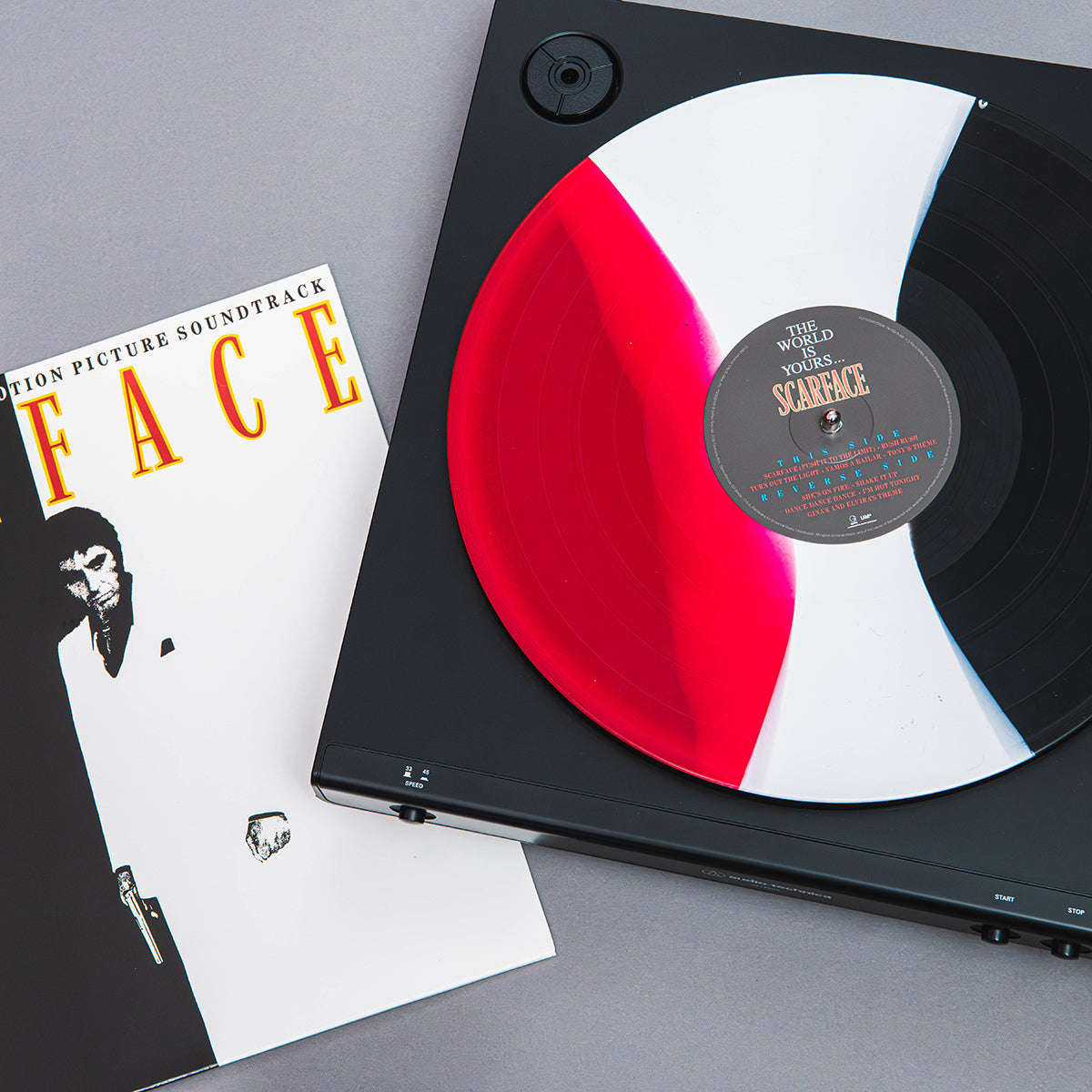 Scarface (Limited Edition Red, White & Black Swirl) LP-1