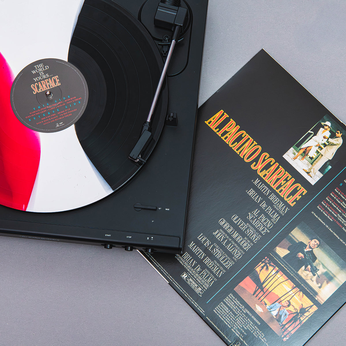 Scarface (Limited Edition Red, White & Black Swirl) LP-2
