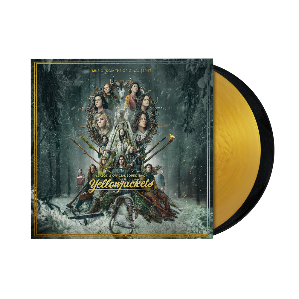 Yellowjackets - Season 2 Official Soundtrack: Music from the Original Series - The Hive Back & Spine (Gold and Black Limited Edition) - Front Cover