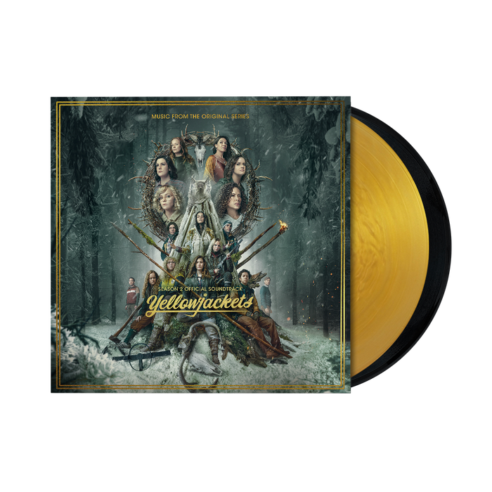 Yellowjackets - Season 2 Official Soundtrack: Music from the Original Series - The Hive Back & Spine (Gold and Black Limited Edition)  - Front Cover