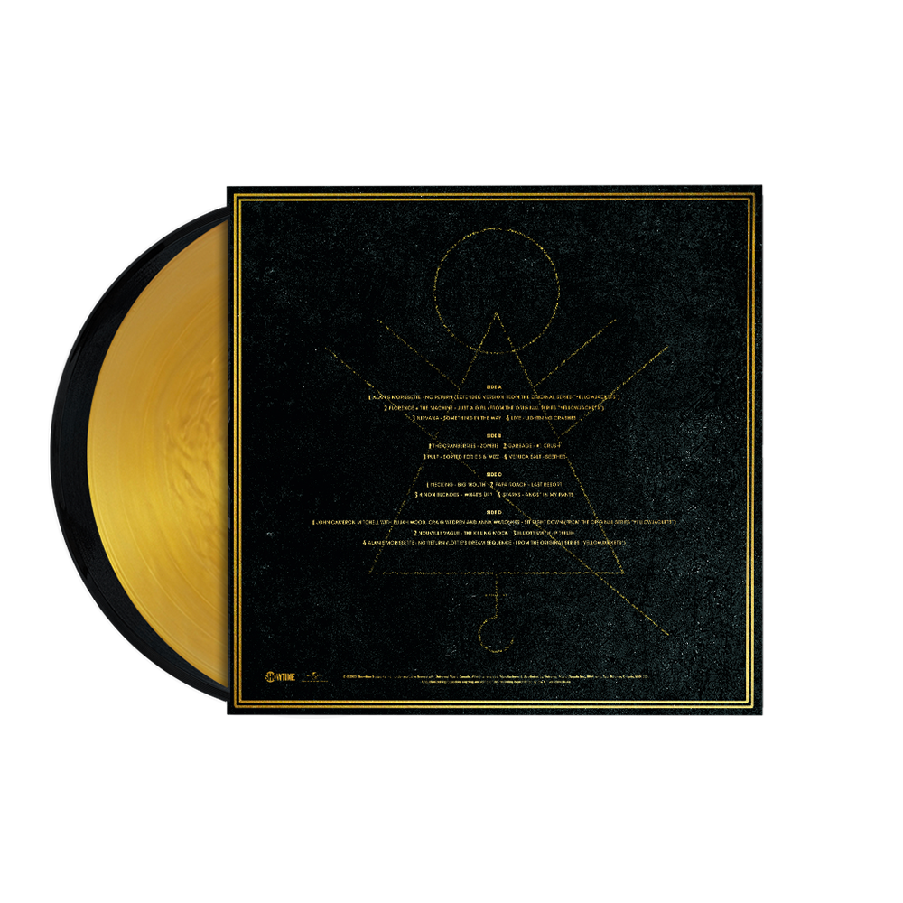 Yellowjackets - Season 2 Official Soundtrack: Music from the Original Series - The Hive Back & Spine (Gold and Black Limited Edition) - Back Cover