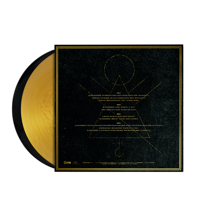 Yellowjackets - Season 2 Official Soundtrack: Music from the Original Series - The Hive Back & Spine (Gold and Black Limited Edition) - Back Cover