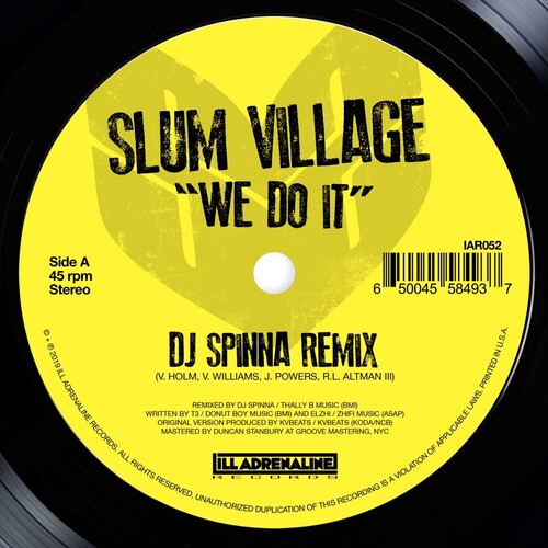 We Do It (Dj Spinna Remix) / We Do It (Jazz Spasti