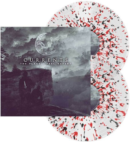 Place I Feel Safest (Clear - Red & Black Splatter)