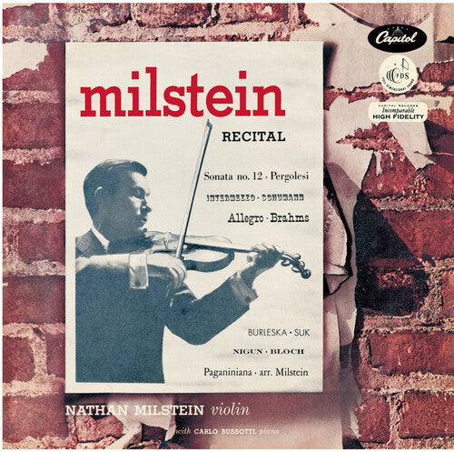 Nathan Milstein Recital