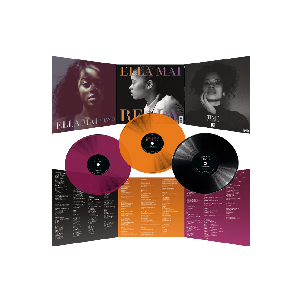 Ella MAI - Time Change Ready LP black/violet/orange Vinyl