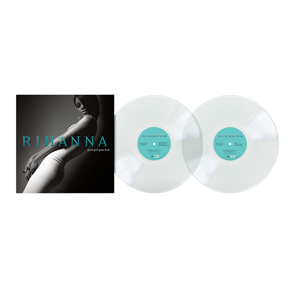 Buy Rihanna Good Girl Gone Bad (Crystal Clear Limited Edition) Vinyl Records for Sale of Vinyl