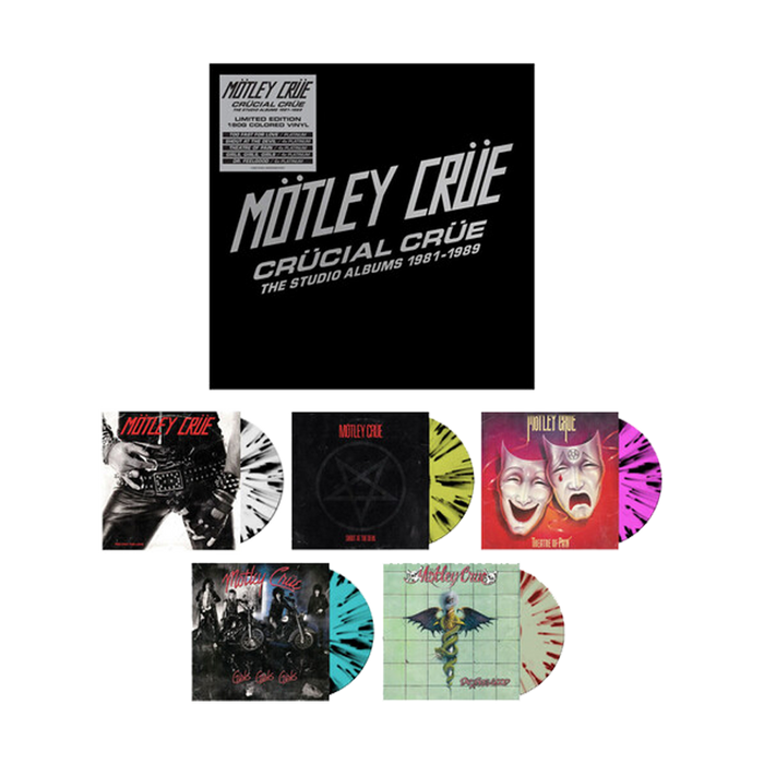 Crücial Crüe: the Studio Albums 1981-1989 Box Set