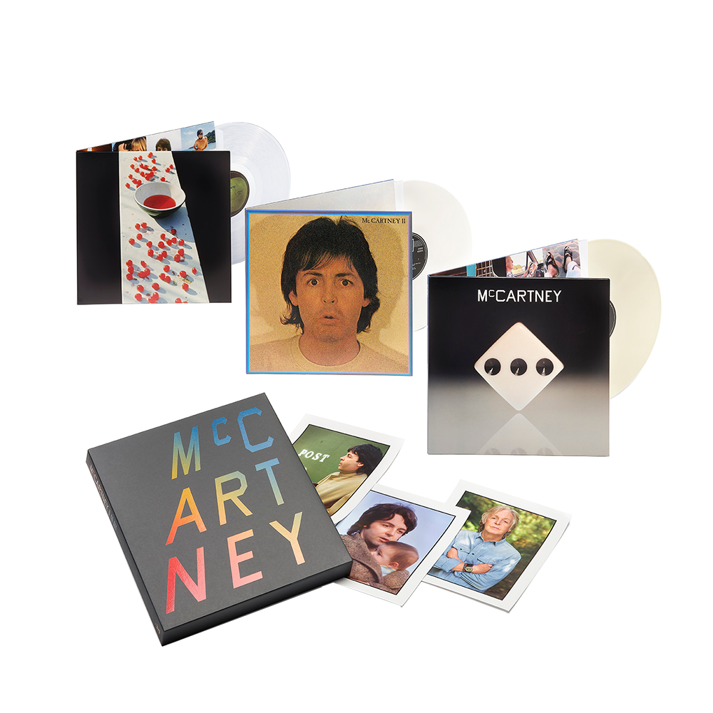 McCartney I II III Limited Edition Colour 3LP Box Set