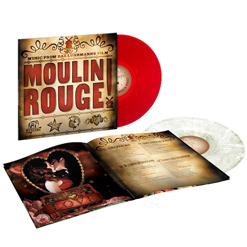 Moulin Rouge - Original Soundtrack (Red Translucent and White Marbled Limited Edition)