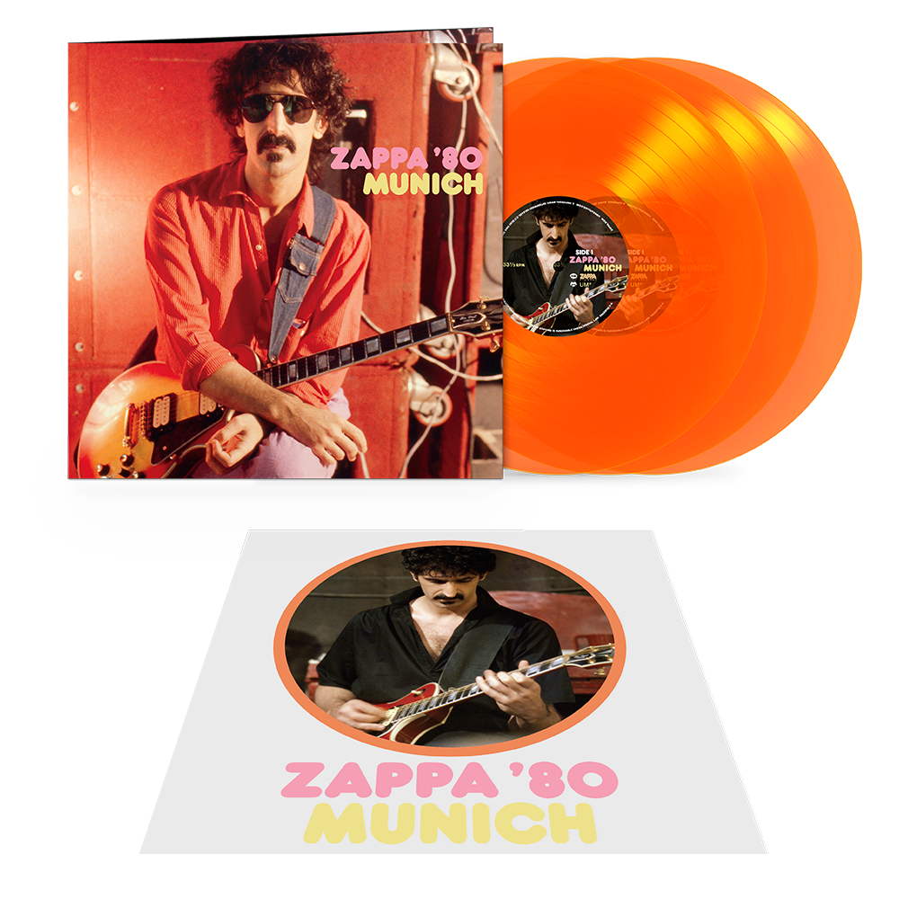 Zappa ’80: Munich (Transparent Orange Vinyl Limited Edition)