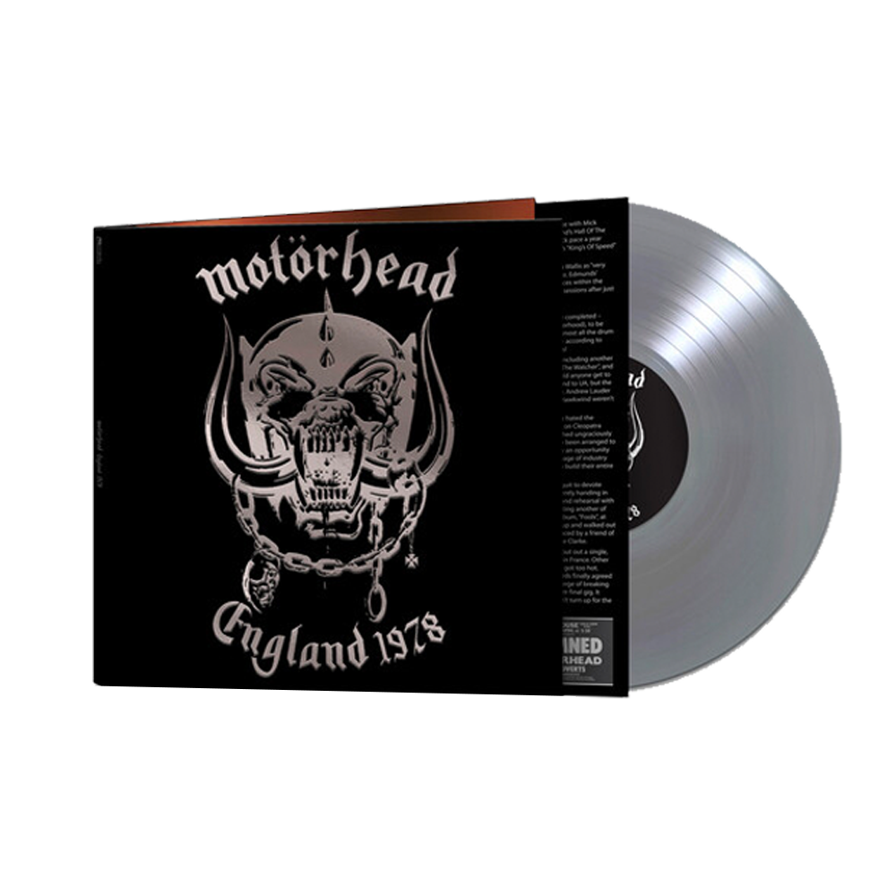 Buy Motorhead England 1978 Silver Limited Edition Vinyl Records For