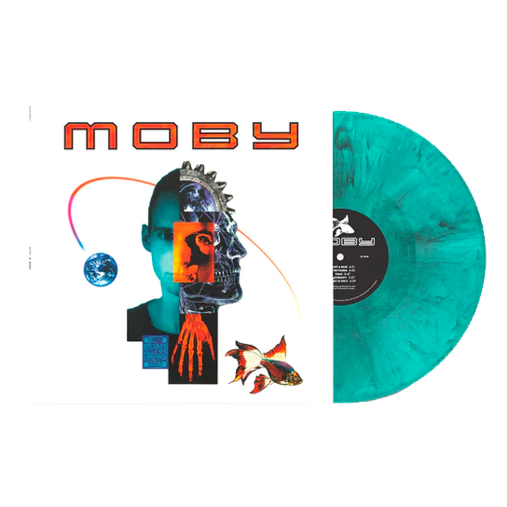 Moby (Black, White and Blue Marbled Limited Edition)