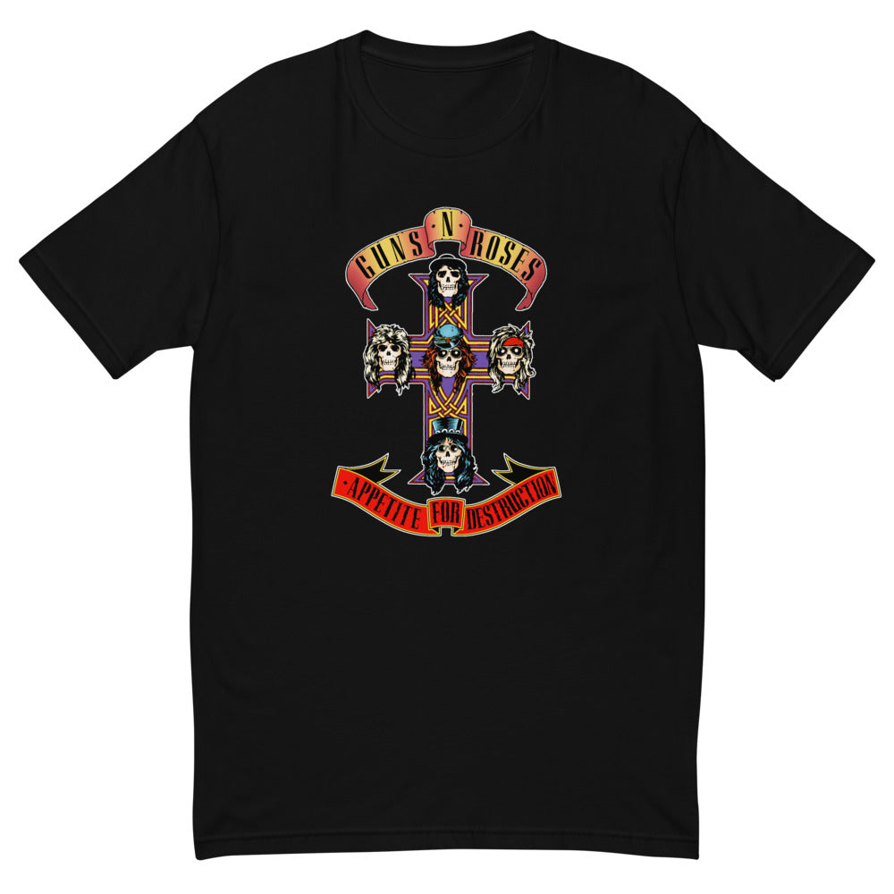 Guns N' Roses Appetite For Destruction Black Tee