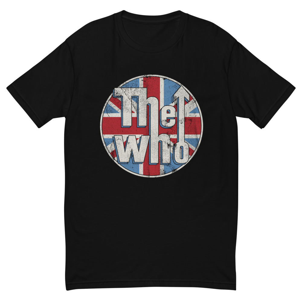 The Who Union Jack Black Tee