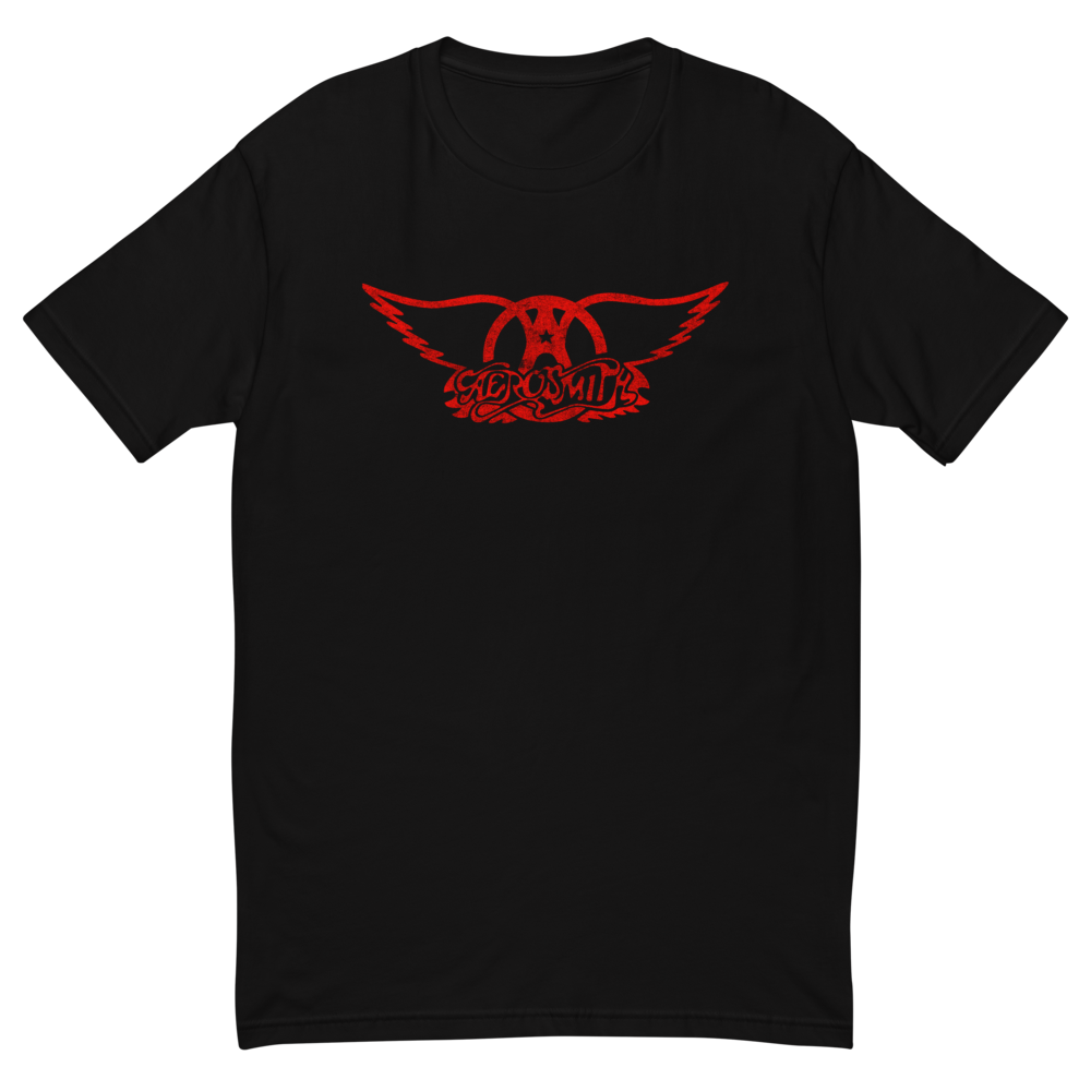 Aerosmith Red Wings Logo Tee