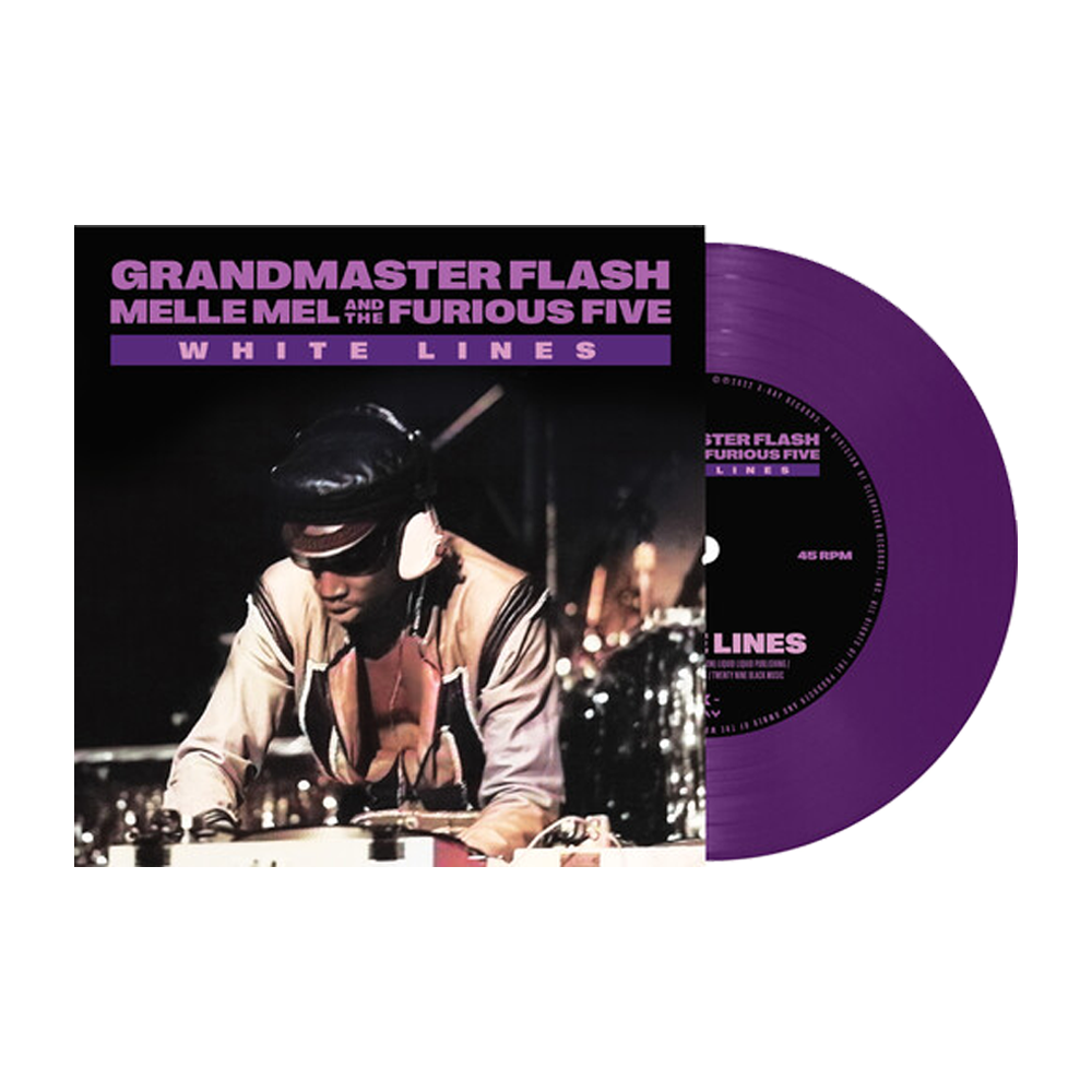 Vintage vinyl record cover - Grandmaster Flash & The Furious Five