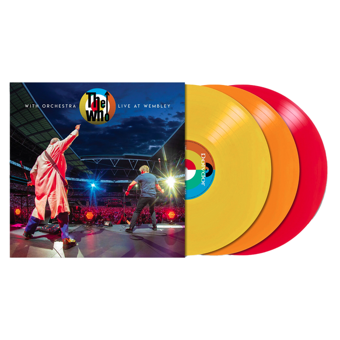 The Who with Orchestra Live at Wembley (Yellow, Orange, and Red Limited Edition)