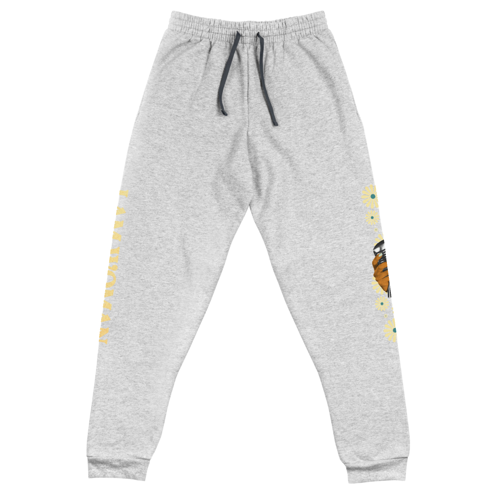 I Am Woman Joggers (Gray) - Front